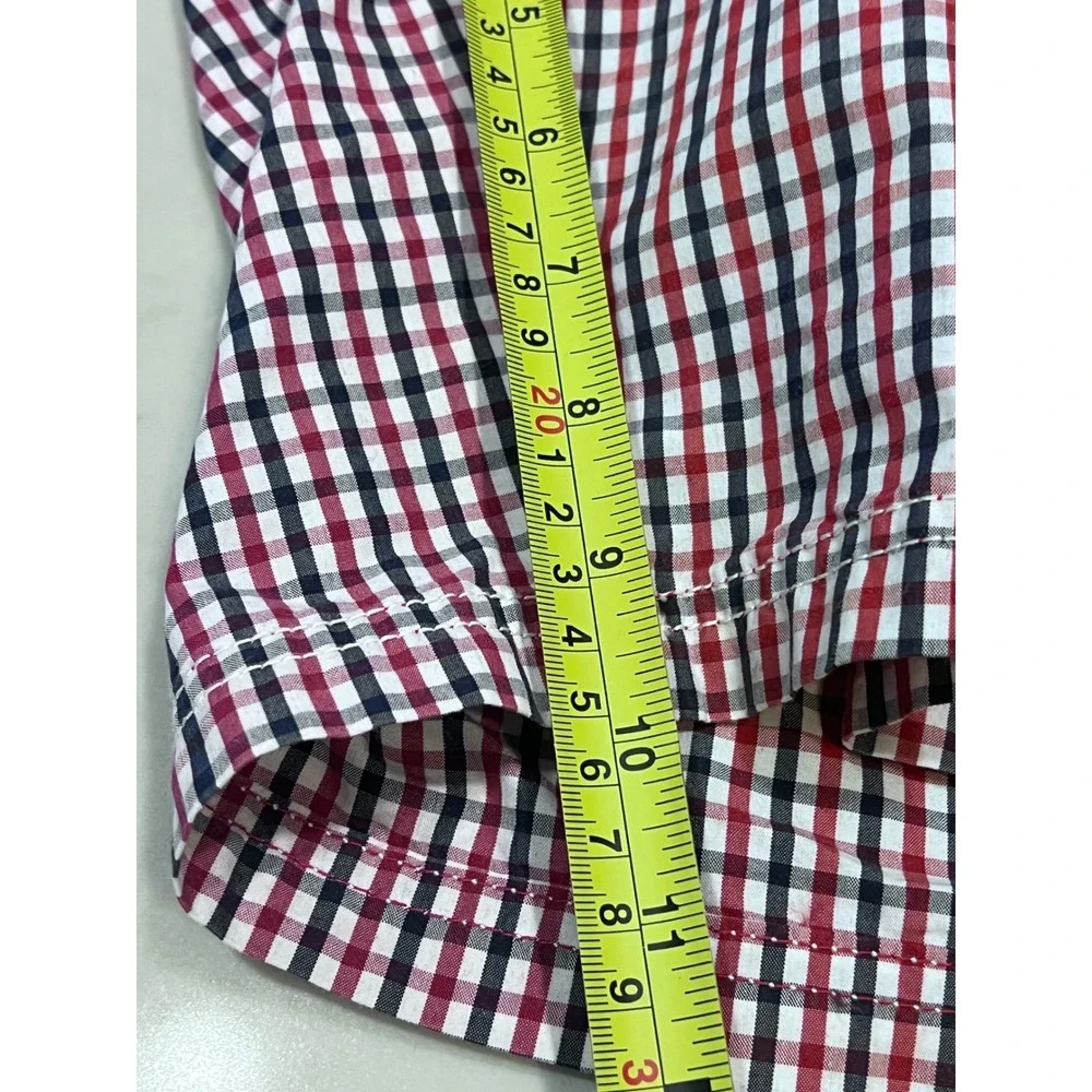 LL Bean Mens 40W Vacationland Swim Short Plaid Cargo Preppy NWT‎